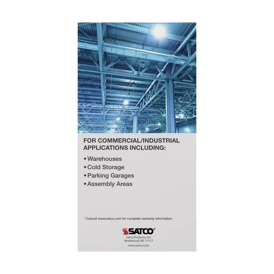 60/80/100 Wattage Selectable - LED - Hi-Bay - Type B - Ballast Bypass - Mogul Extended - 4000K - 100V-277V - 250W-300W Metal Halide Replacement - Image 11
