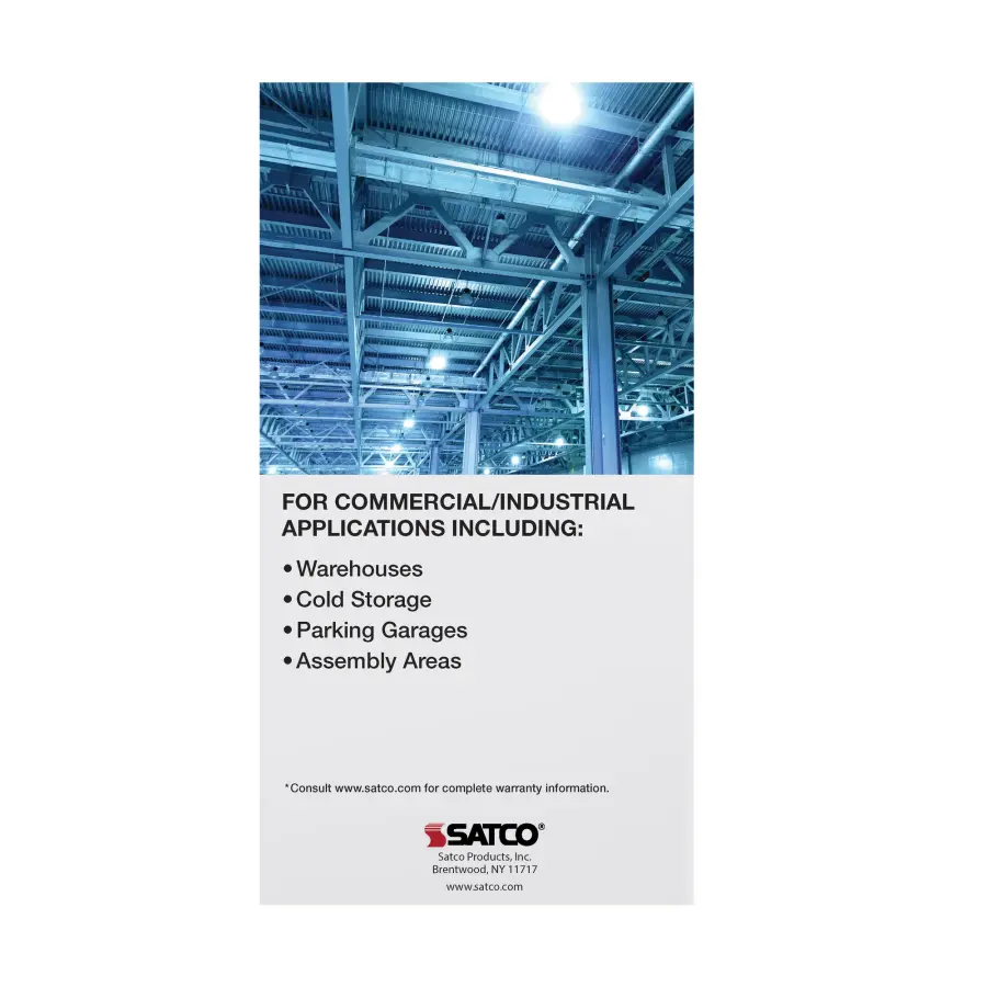 60/80/100 Wattage Selectable - LED - Hi-Bay - Type B - Ballast Bypass - Mogul Extended - 5000K - 100V-277V - 250W-300W Metal Halide Replacement - Image 11