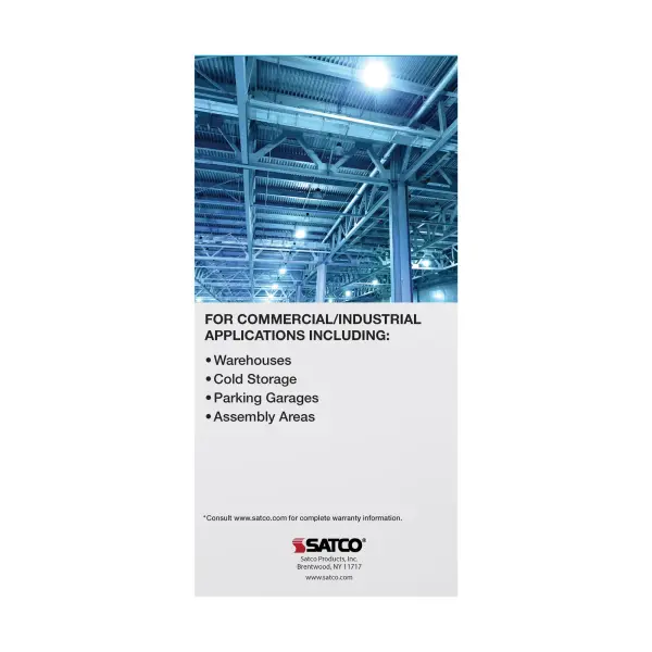 80/100/130 Wattage Selectable - LED - Hi-Bay - Type B - Ballast Bypass - Mogul Extended - 4000K - 100V-277V - 250W-400W Metal Halide Replacement - Image 11