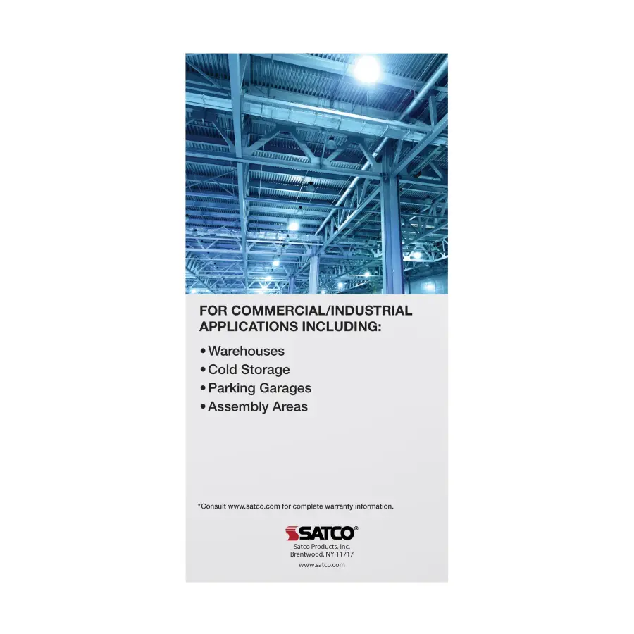 80/100/130 Wattage Selectable - LED - Hi-Bay - Type B - Ballast Bypass - Mogul Extended - 5000K - 100V-277V - 250W-400W Metal Halide Replacement - Image 11