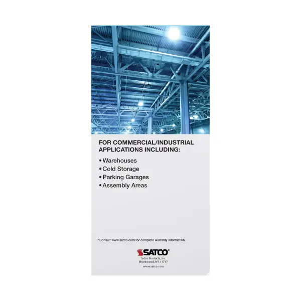 100/120/150 Wattage Selectable - LED - Hi-Bay - Type B - Ballast Bypass - Mogul Extended - 4000K - 100V-277V - 400W-600W Metal Halide Replacement - Image 11