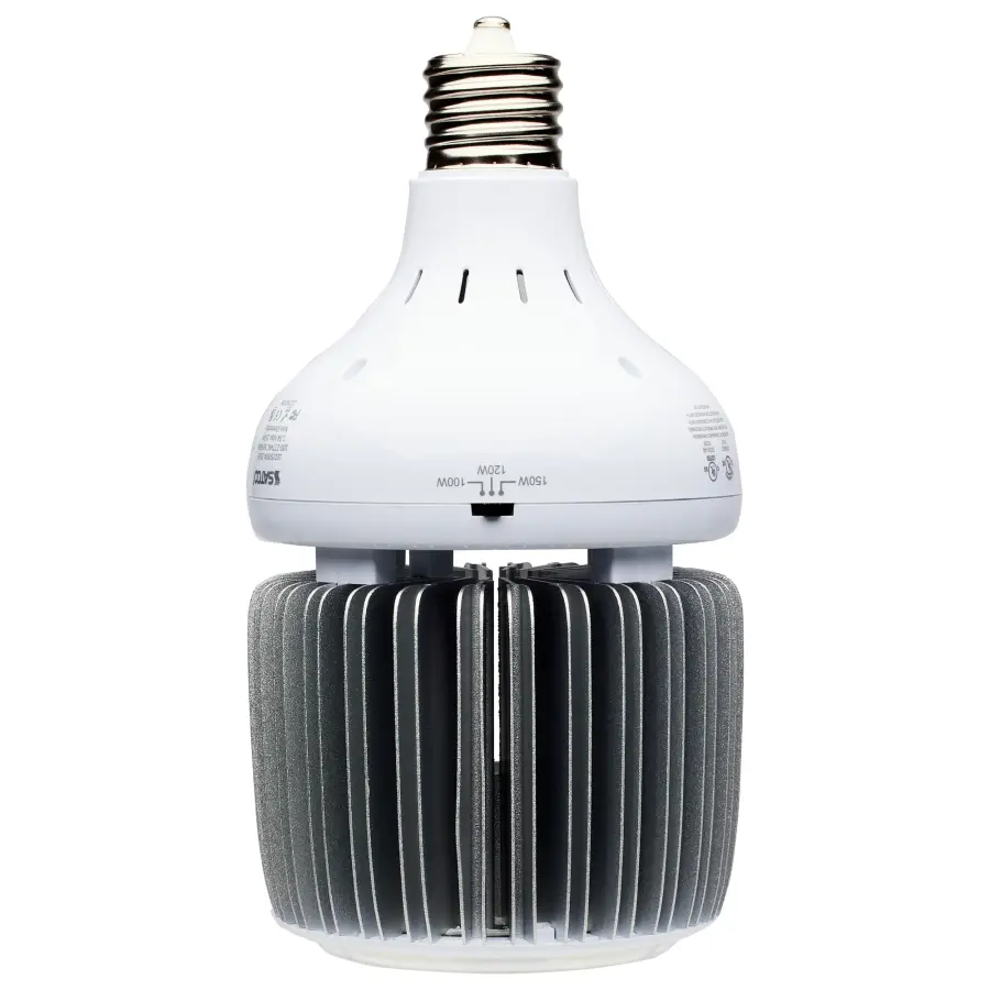 100/120/150 Wattage Selectable - LED - Hi-Bay - Type B - Ballast Bypass - Mogul Extended - 5000K - 100V-277V - 400W-600W Metal Halide Replacement - Image 1