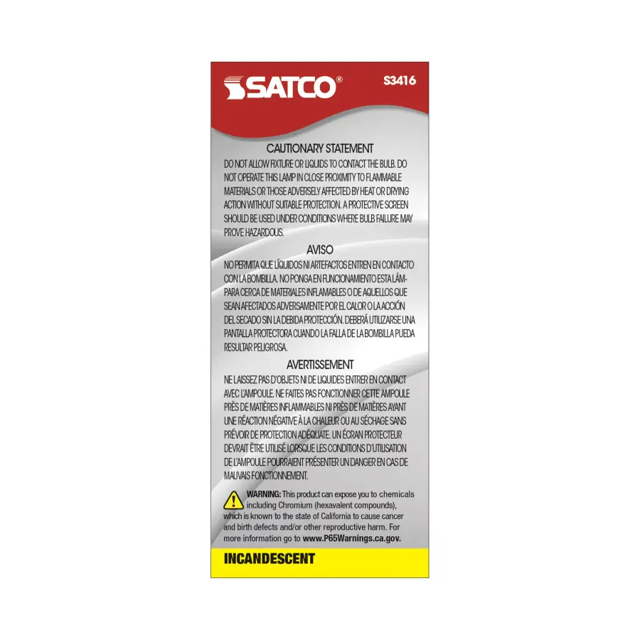 40 Watt C15 Incandescent - Spun Amber - 4000 Average rated hours - Medium base - 120 Volt - Image 4