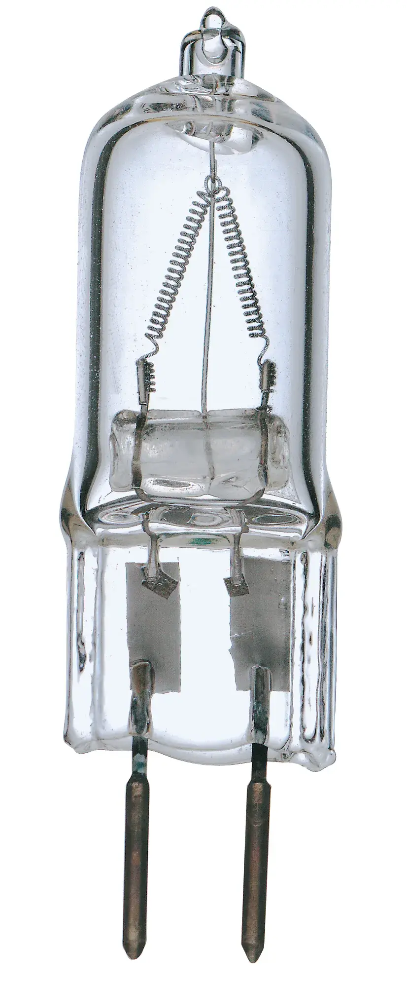 35 Watt - Halogen - T4 - Clear - 2000 Average rated hours - 380 Lumens - Bi Pin GY6.35 base - 120 Volt - Carded