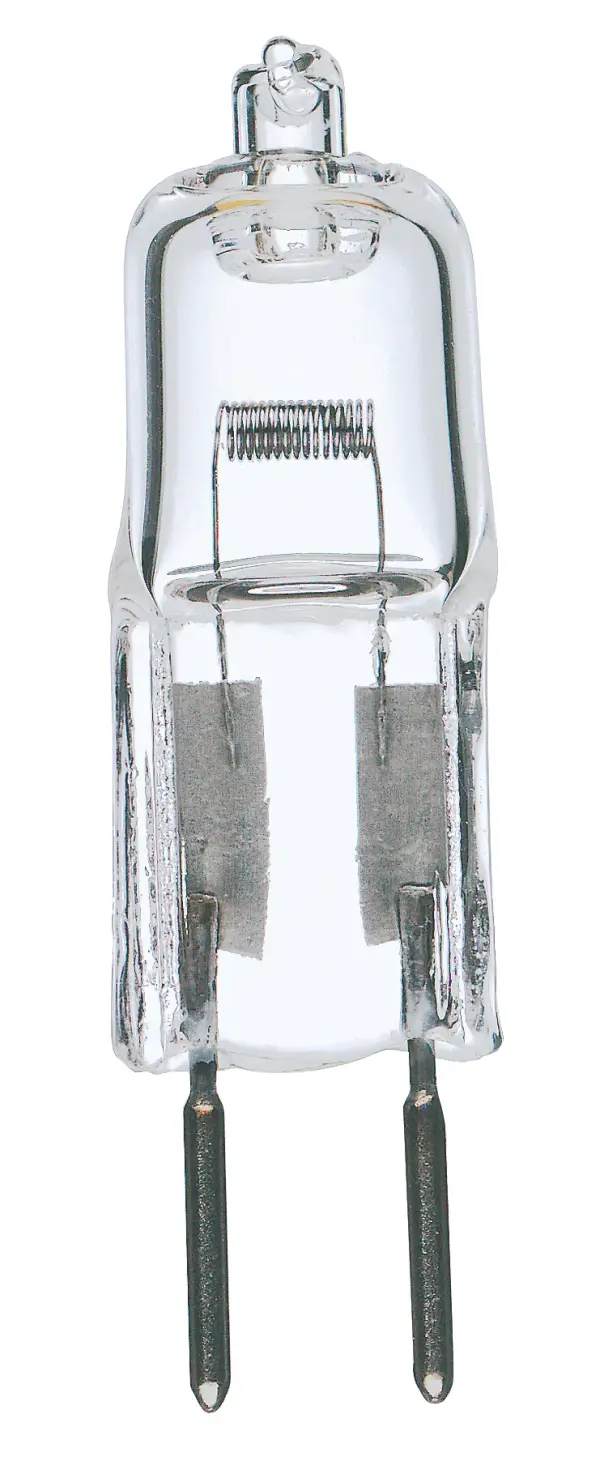 20 Watt - Halogen - T3 - Clear - 2000 Average rated hours - 300 Lumens - Bi Pin G4 base - 12 Volt - 2-Card