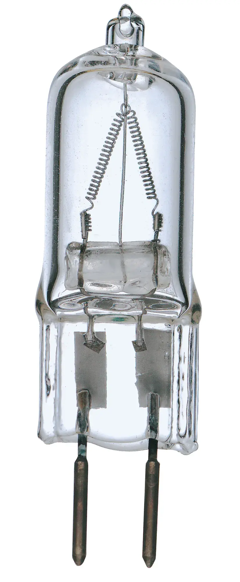 50 Watt - Halogen - T4 - Clear - 2000 Average rated hours - 750 Lumens - Bi Pin GY6.35 base - 120 Volt