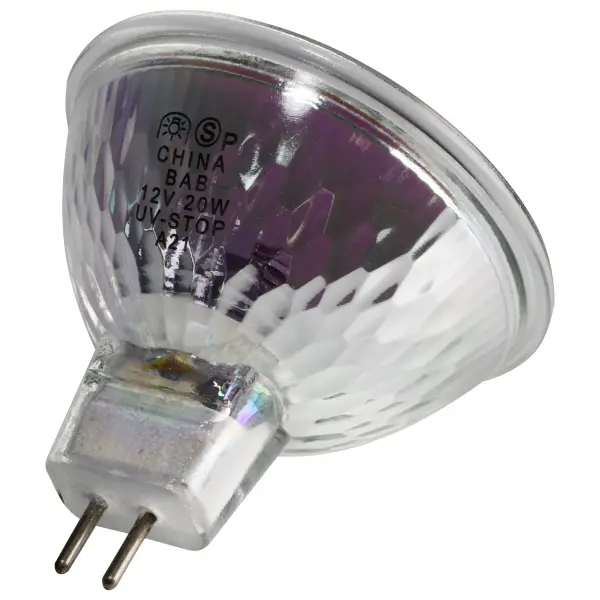 20 Watt - Halogen - MR16 - BAB - 2000 Average rated hours - Miniature 2 Pin Round base - 12 Volt - Carded - alternate view