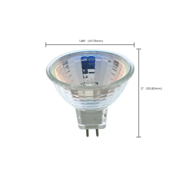 20 Watt - Halogen - MR16 - BAB - 2000 Average rated hours - Miniature 2 Pin Round base - 12 Volt - Carded - Image 10