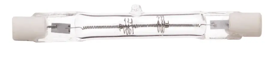 200 Watt - Halogen - T3 - Clear - 1500 Average rated hours - 3400 Lumens - Double Ended base - 78mm - 120 Volt - Carded - Image 1