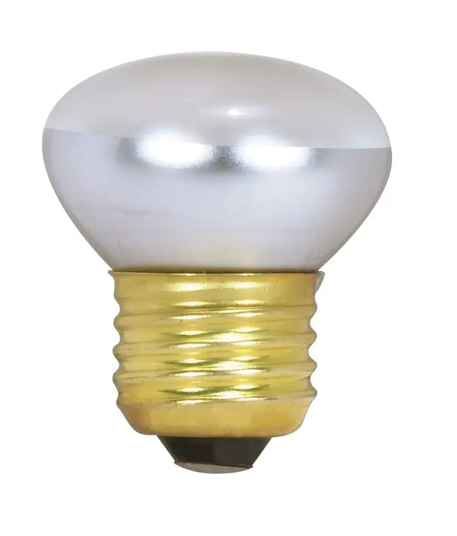 25 Watt R14 Stubby Incandescent - Clear - 1500 Average rated hours - 135 Lumens - Medium base - 120 Volt - Image 1