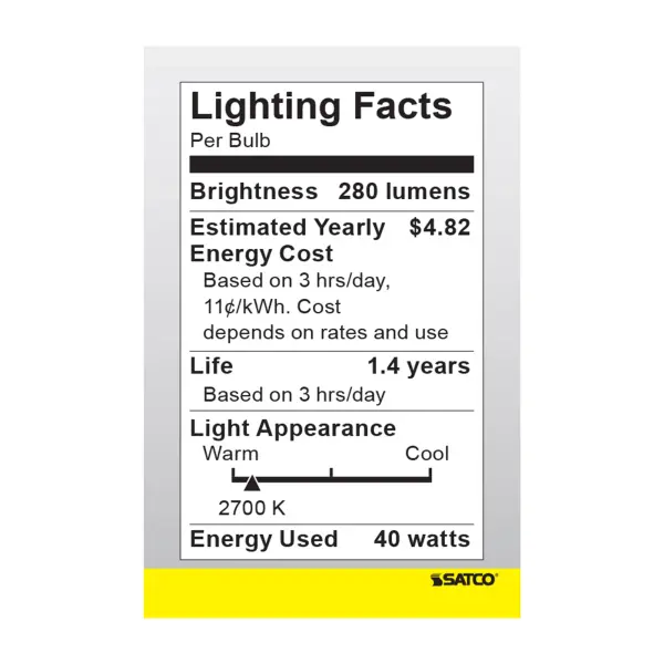25 Watt R14 Incandescent - Translucent - 1500 Average rated hours - 135 Lumens - Medium base - 120 Volt - Image 5