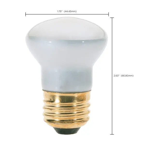 25 Watt R14 Incandescent - Translucent - 1500 Average rated hours - 135 Lumens - Medium base - 120 Volt - Image 8