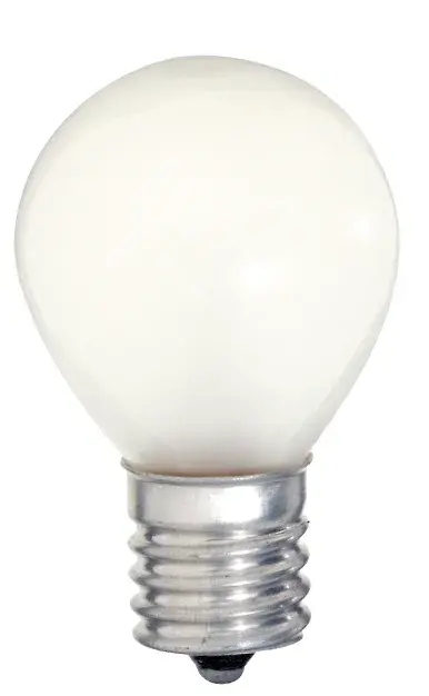 10 Watt S11 Incandescent - Frost - 1500 Average rated hours - 80 Lumens - Intermediate base - 120 Volt