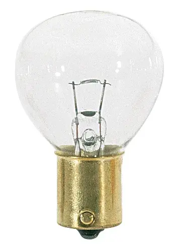 24.24 Watt miniature - RP11 - 200 Average rated hours - Bayonet Single Contact Base - 6.2 Volt