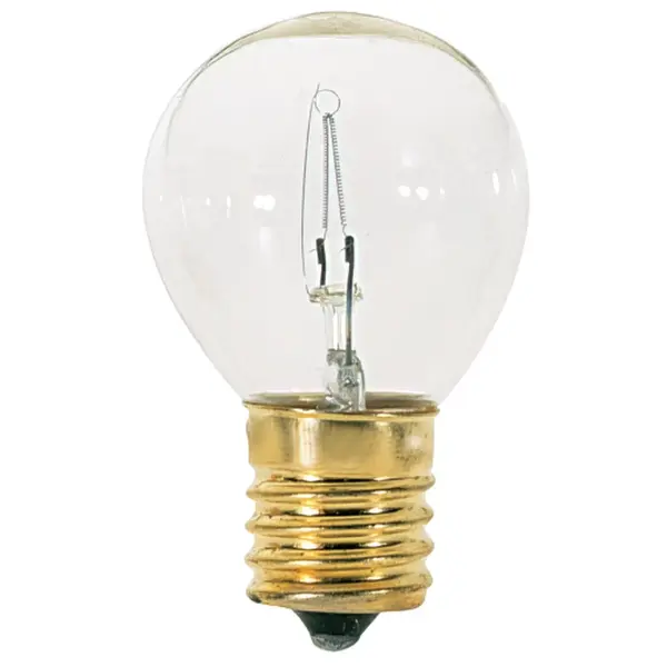 15 Watt S11 Incandescent - Clear - 1500 Average rated hours - 100 Lumens - Intermediate base - 120 Volt