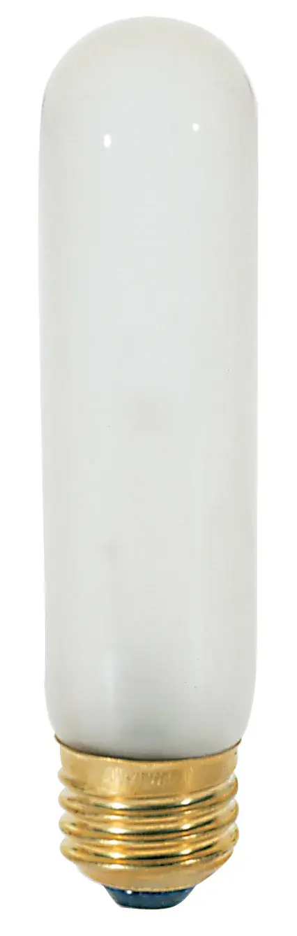 40 Watt T10 Incandescent - Frost - 2000 Average rated hours - 280 Lumens - Medium base - 120 Volt - Carded - Image 1