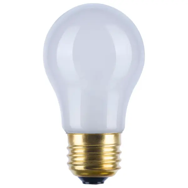 40 Watt A15 Incandescent - Frost - Appliance Lamp - 2500 Average rated hours - 290/217 Lumens - Medium base - 130/120 Volt - Carded - Image 1