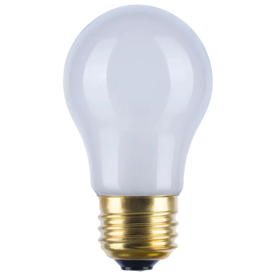 40 Watt A15 Incandescent - Frost - Appliance Lamp - 2500 Average rated hours - 290/217 Lumens - Medium base - 130/120 Volt - Carded - Image 1