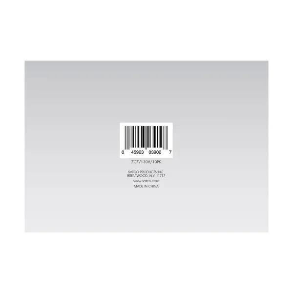 7 Watt C7 Incandescent - Clear - 2500 Average rated hours - 35 Lumens - Candelabra base - 130 Volt - Image 3