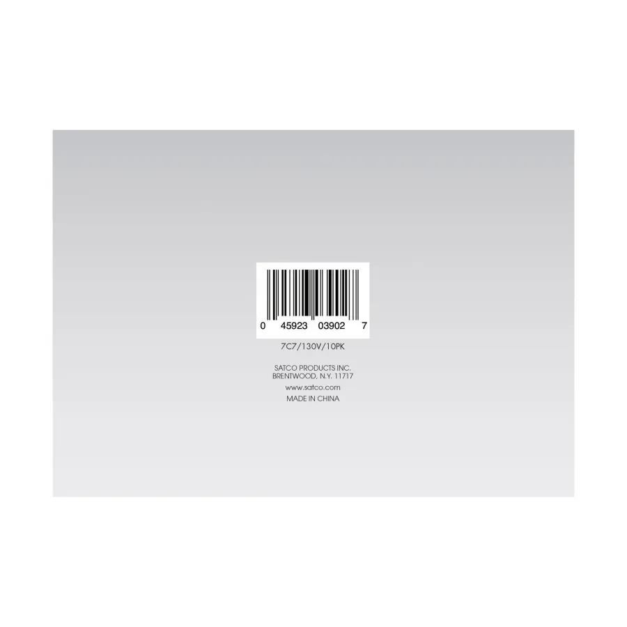7 Watt C7 Incandescent - Clear - 2500 Average rated hours - 35 Lumens - Candelabra base - 130 Volt - Image 3