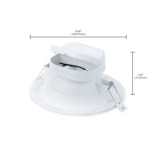 9 watt LED Direct Wire Downlight - 5-6 inch - 5000K - 120 volt - Dimmable - Image 14