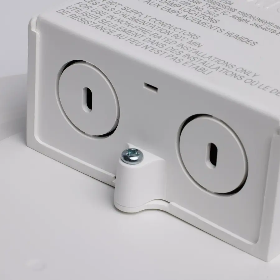 11.6 watt LED Direct Wire Downlight - Edge-lit - 5-6 inch - 3000K - 120 volt - Dimmable - Image 6