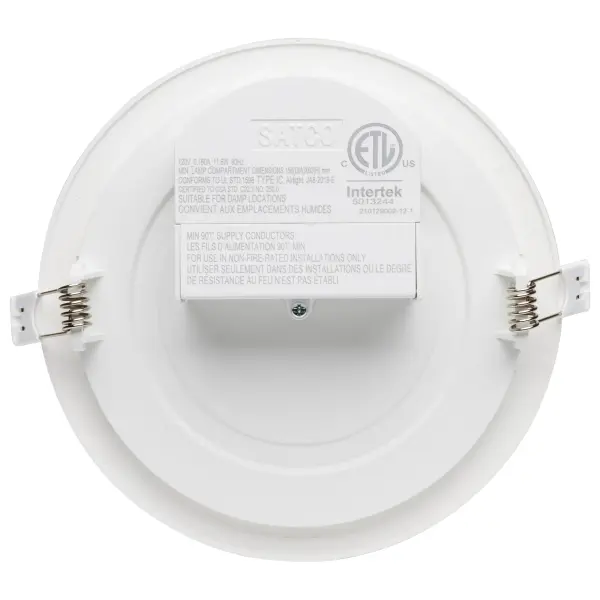 11.6 watt LED Direct Wire Downlight - Edge-lit - 5-6 inch - 4000K - 120 volt - Dimmable - Image 3