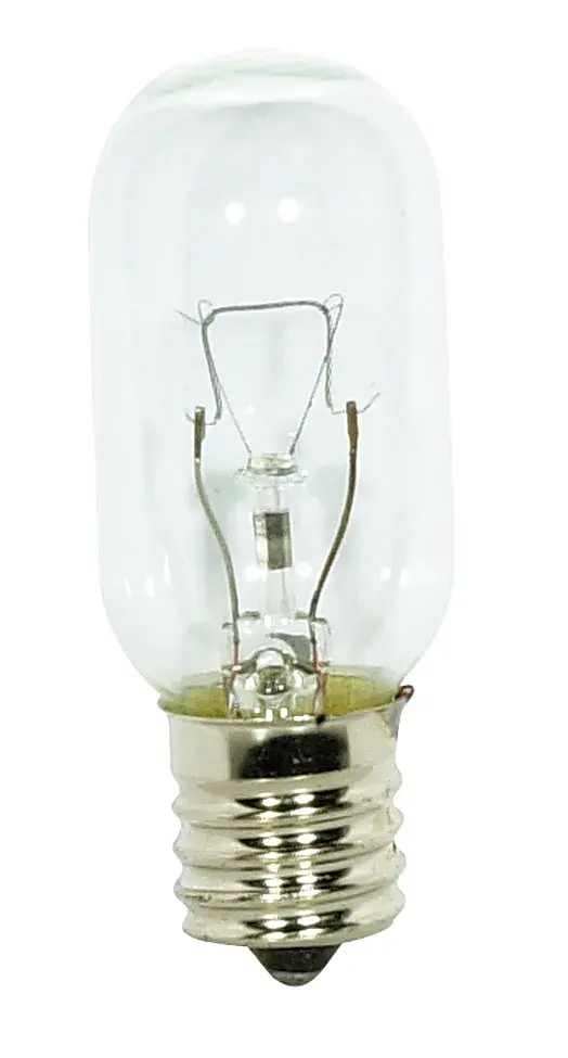 40 Watt T8 Incandescent - Clear - 2000 Average rated hours - 360 Lumens - Intermediate base - 130 Volt - Carded