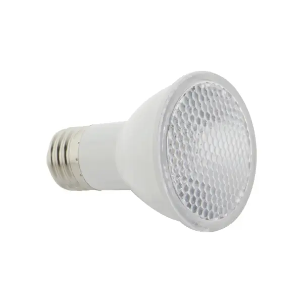 Satco's PAR20 amber lamp is designed with turtle safety in mind. The energy-efficient 6.5-watt LED PAR lamp replaces existing higher wattage halogen bulbs and features an operating temperature between -13 degrees and 113 degrees Fahrenheit, with a long life span of 25,000 hours. Made for both indoor and outdoor use, this bulb features a 40-degree beam angle, perfect for a wide area of coverage.