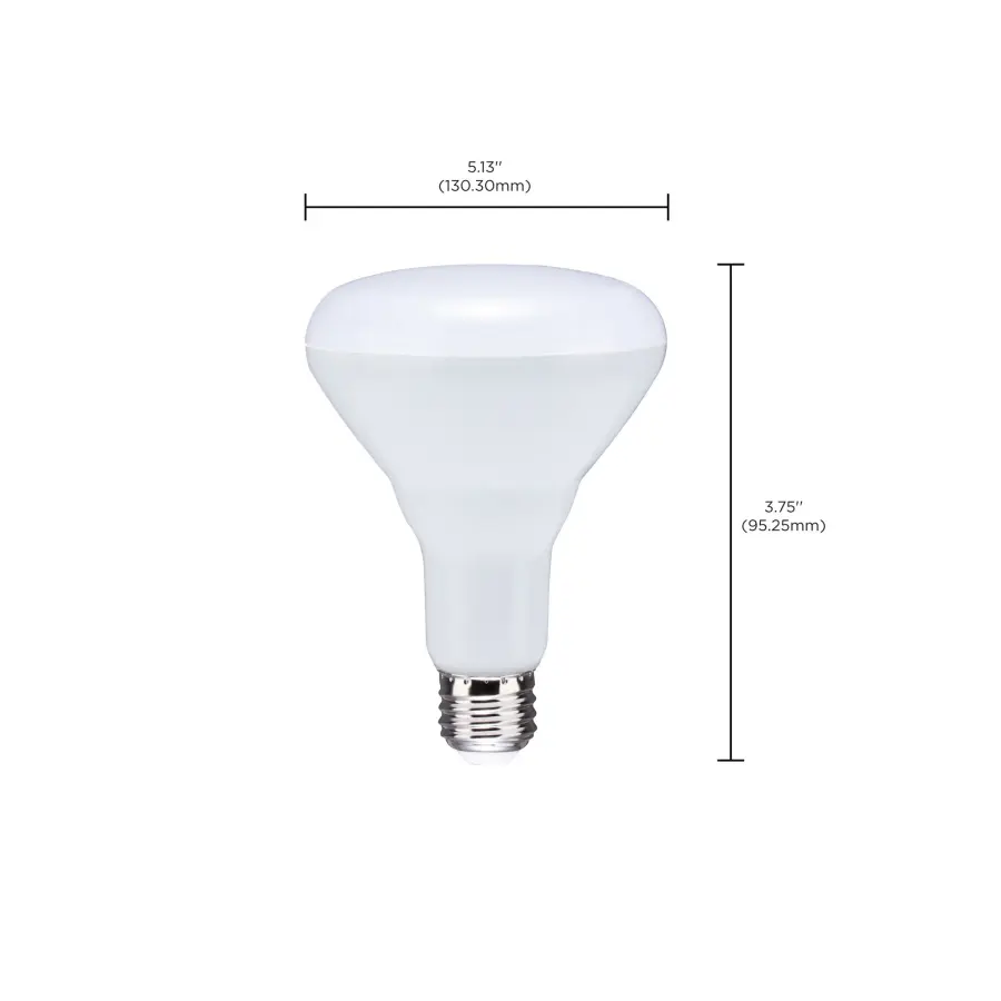 8.5 Watt - BR30 LED - 2700K - 80 CRI - Medium Base - 120 Volts - Dimmable - 48-pack - Image 11