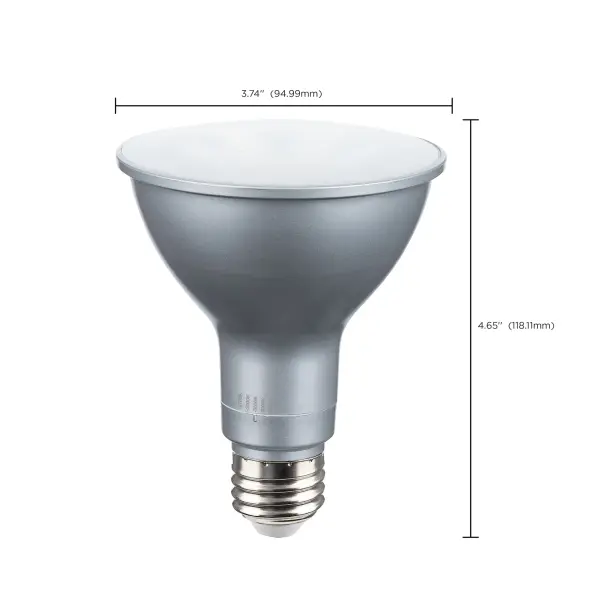 15 Watt PAR30LN High Lumen LED - Long Neck - 27K/30K/35K/40K/50K CCT Selectable - Medium Base - 120-277 Volt - Image 10