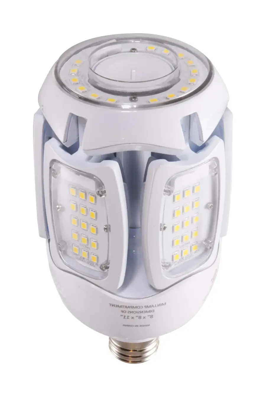 30 Watt LED HID Replacement - 2700K - Medium base - Adjustable Beam Angle - Type B Ballast Bypass -100-277 Volt - Image 4