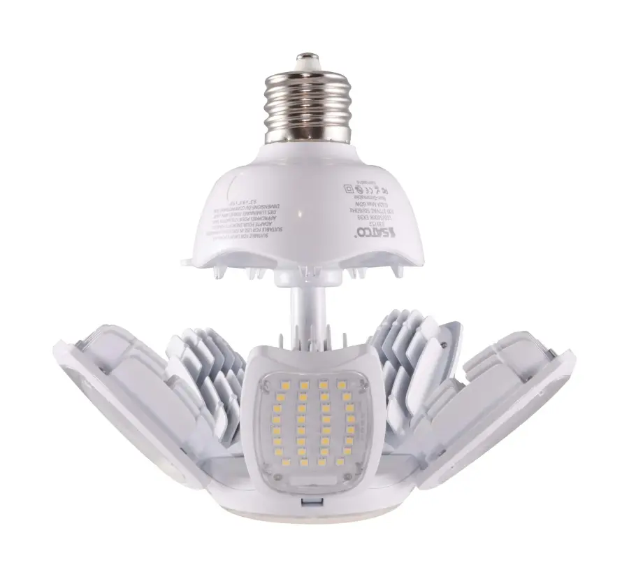 75 Watt LED HID Replacement - 5000K - Mogul Extended base - Adjustable Beam Angle - Type B Ballast Bypass -100-277 Volt - Image 3