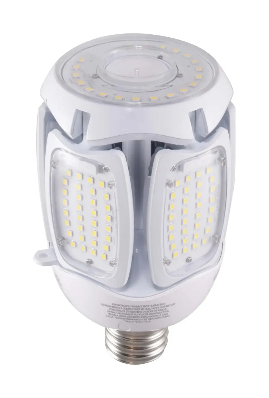 75 Watt LED HID Replacement - 5000K - Mogul Extended base - Adjustable Beam Angle - Type B Ballast Bypass -100-277 Volt - Image 4
