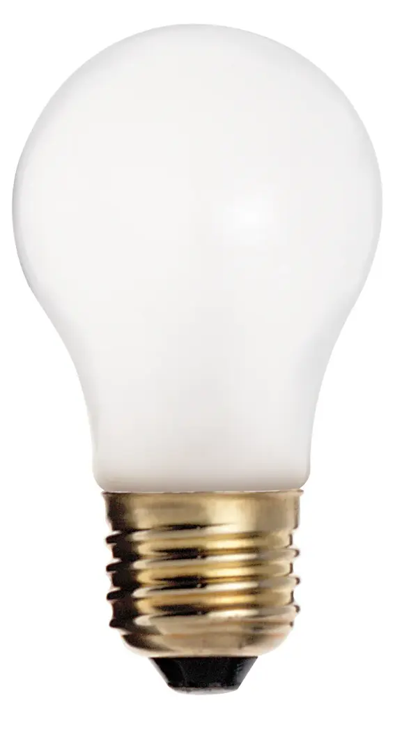 40 Watt A15 Incandescent - Frost - 2500 Average rated hours - 280 Lumens - Medium base - 230 Volt