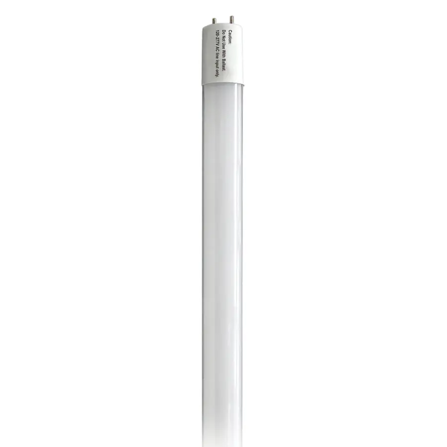 9 Watt T8 LED - 2Ft - 3500K - Medium Bi Pin base - 50000 Average rated hours - 1100 Lumens - Type B - Ballast Bypass - Single or Double Ended Wiring - Image 3