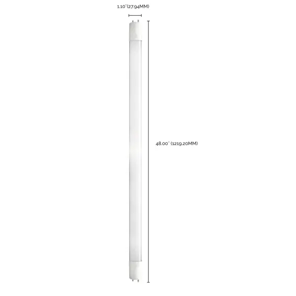 14 Watt T8 LED - 4Ft - 5000K - Medium Bi Pin base - 50000 Average rated hours - 1800 Lumens - Type B - Ballast Bypass - Single or Double Ended Wiring - Image 8