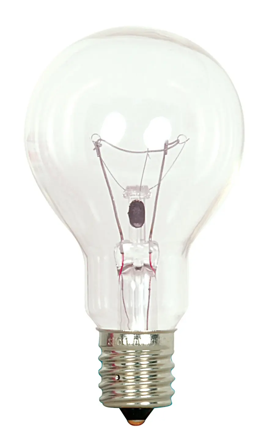 40 Watt A15 Incandescent - Clear - Appliance Lamp - 1000 Average rated hours - 420 Lumens - Intermediate base - 130 Volt - Image 1