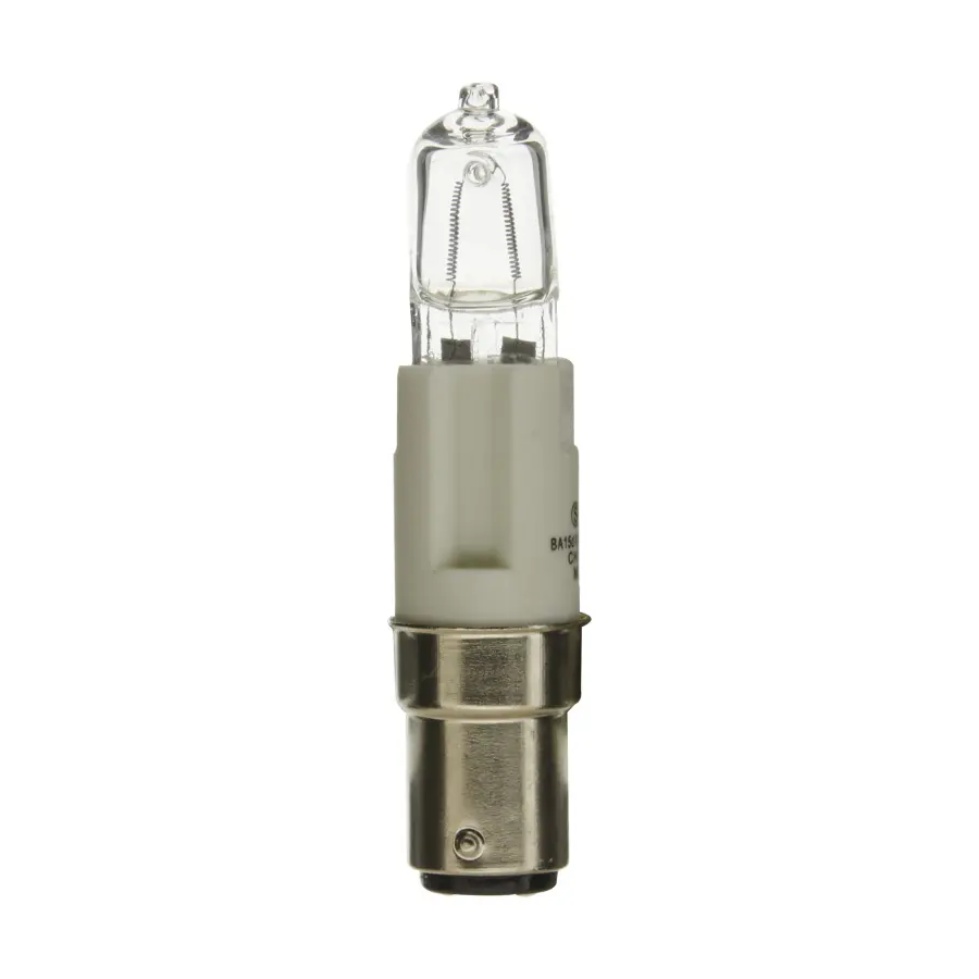 100 Watt - Halogen - T4 Long - Clear - 2000 Average rated hours - 1600 Lumens - DC Bay base - 120 Volt - Image 2