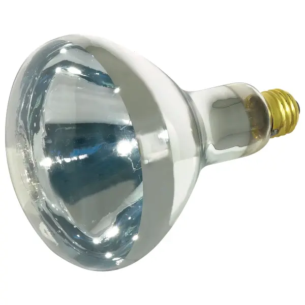 375 Watt R40 Incandescent - Clear Heat - 5000 Average rated hours - Medium base - 120 Volt - Image 4