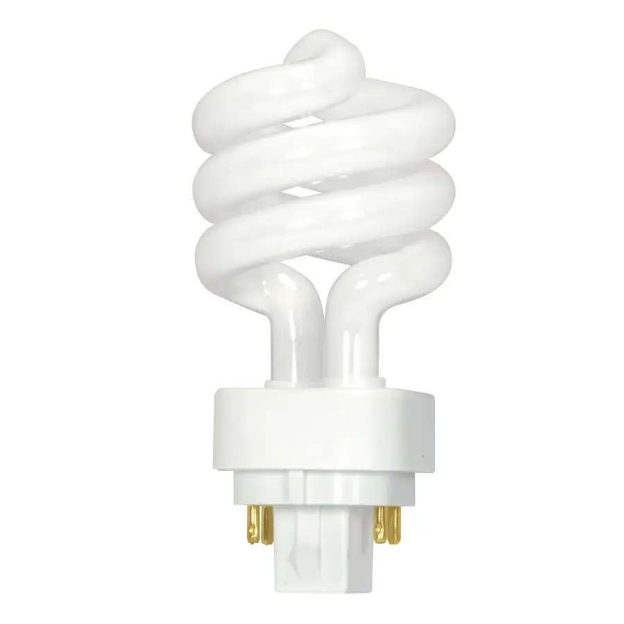 13 Watt - pin-based Compact Fluorescent - 2700K - 82 CRI - G24Q-1 (4-Pin) base - Image 1