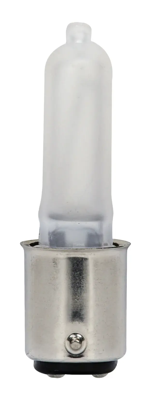 40 Watt - Halogen / Excel - T3 - Frosted - 3000 Average rated hours - 560 Lumens - DC Bay base - 120 Volt