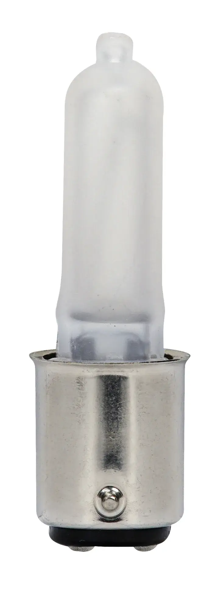 40 Watt - Halogen / Excel - T3 - Frosted - 3000 Average rated hours - 560 Lumens - DC Bay base - 120 Volt