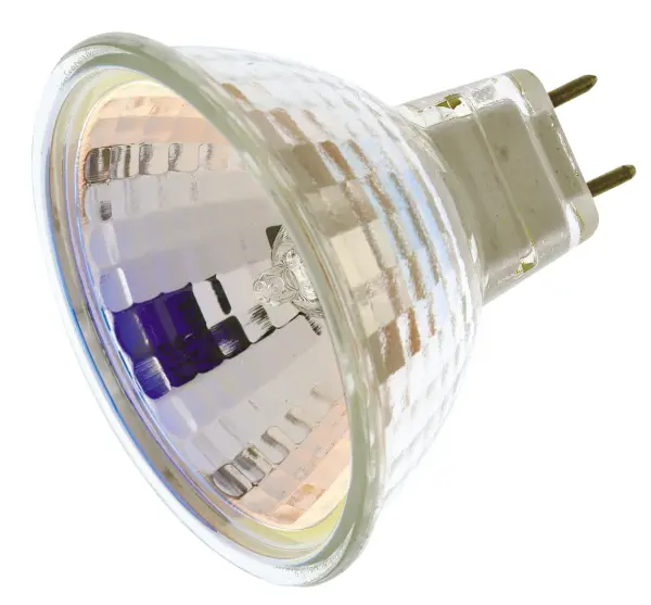 20 Watt - Halogen - MR16 - 2000 Average rated hours - Bi Pin G8 base - 120 Volt