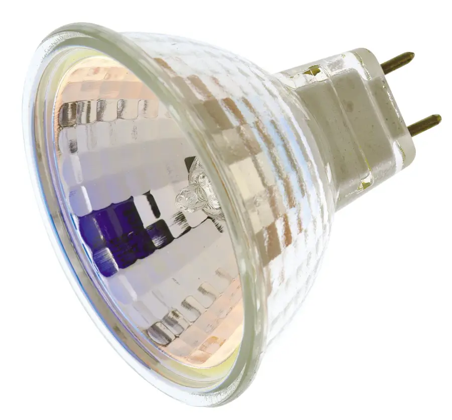 20 Watt - Halogen - MR16 - 2000 Average rated hours - Bi Pin G8 base - 120 Volt