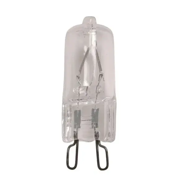 60 Watt - Halogen - T4 - Clear - 2000 Average rated hours - 820 Lumens - Double Loop base - 120 Volt