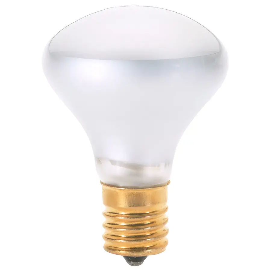 40 Watt R14 Incandescent - Clear - 1500 Average rated hours - 280 Lumens - Intermediate base - 120 Volt - Carded - Image 1