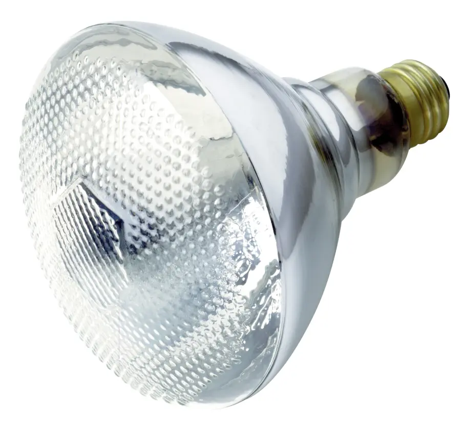 175 Watt BR38 Incandescent - Clear Heat - 5000 Average rated hours - Medium base - 120 Volt - Image 1