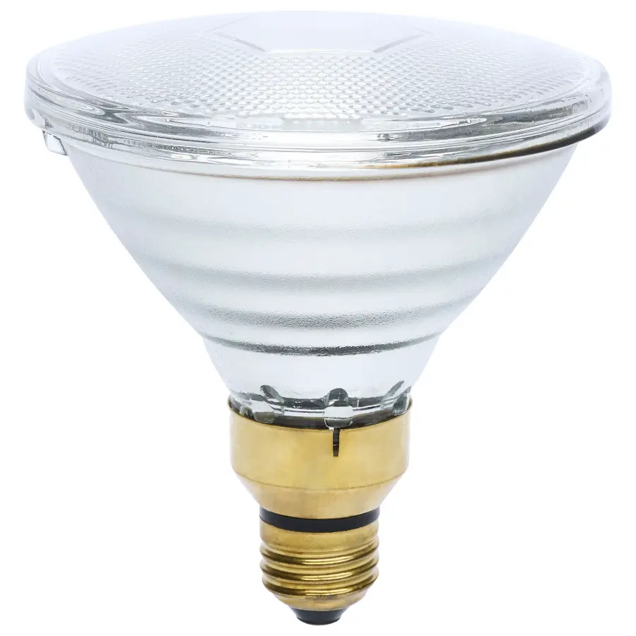 125 Watt PAR38 Incandescent - Clear Heat - Medium Base - Weatherproof - 120 Volt - Image 2