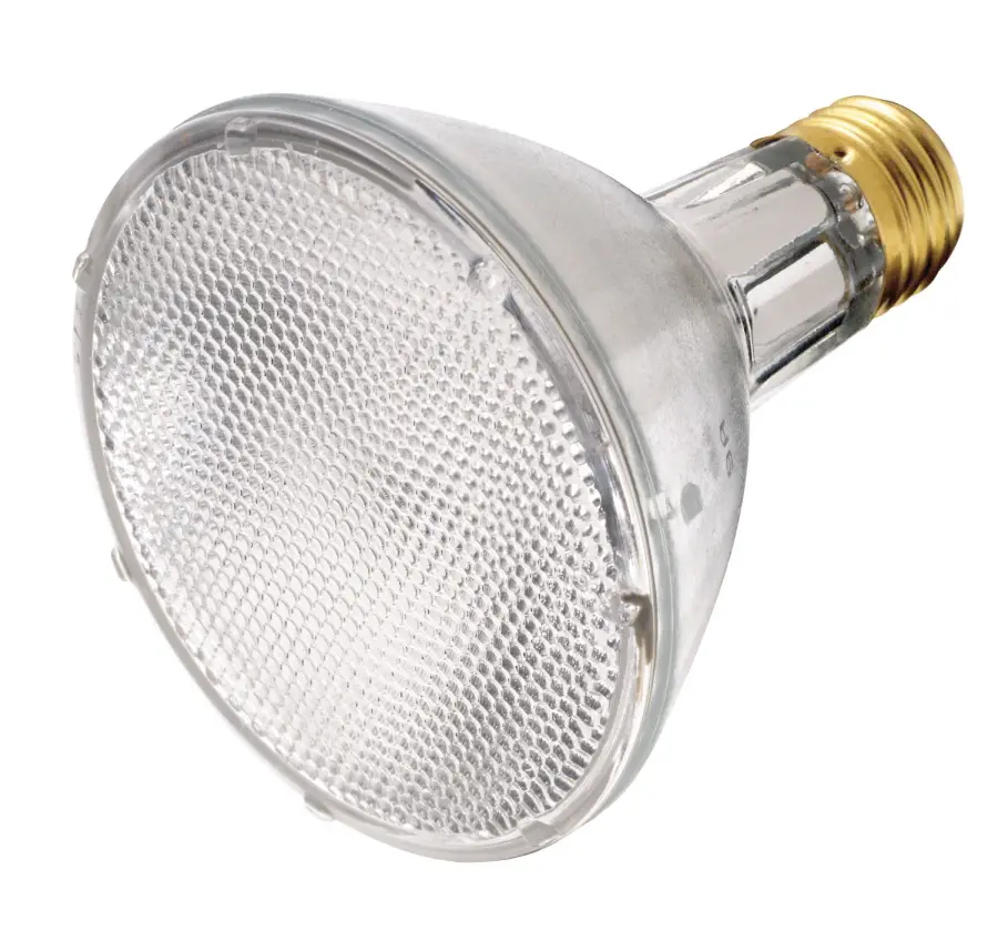 39 Watt - Metal Halide HID - Medium base - PAR30 - Clear - 81 CRI - 3000K - Image 1